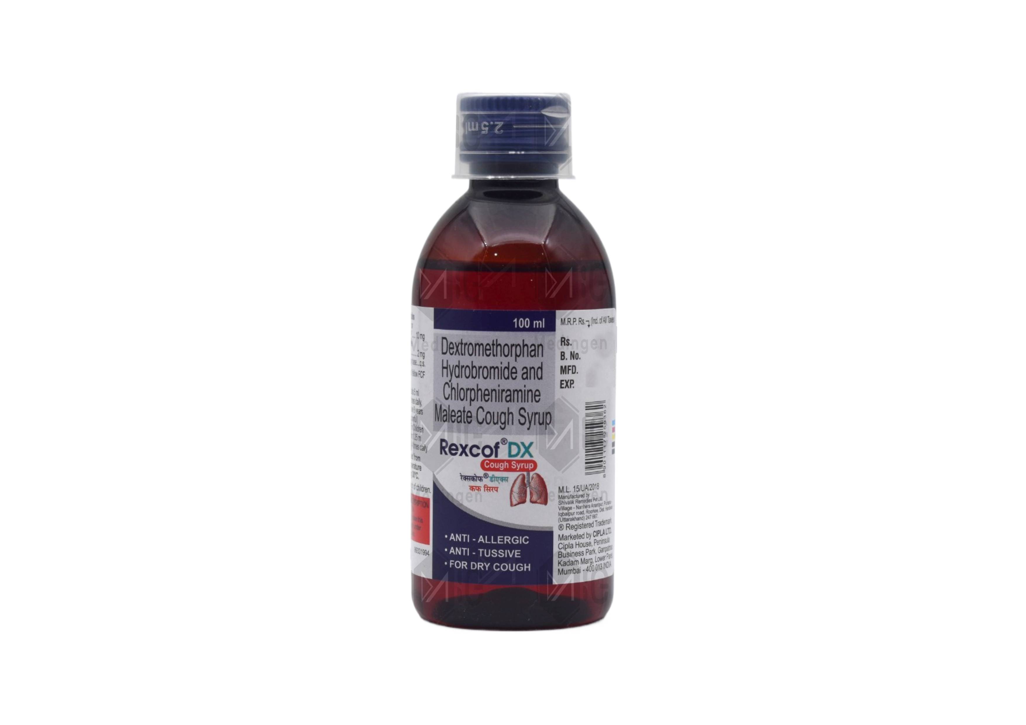 REXCOF DX SYRUP